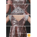 Chris Twinkling Beaded sirena vestido de noche sin mangas